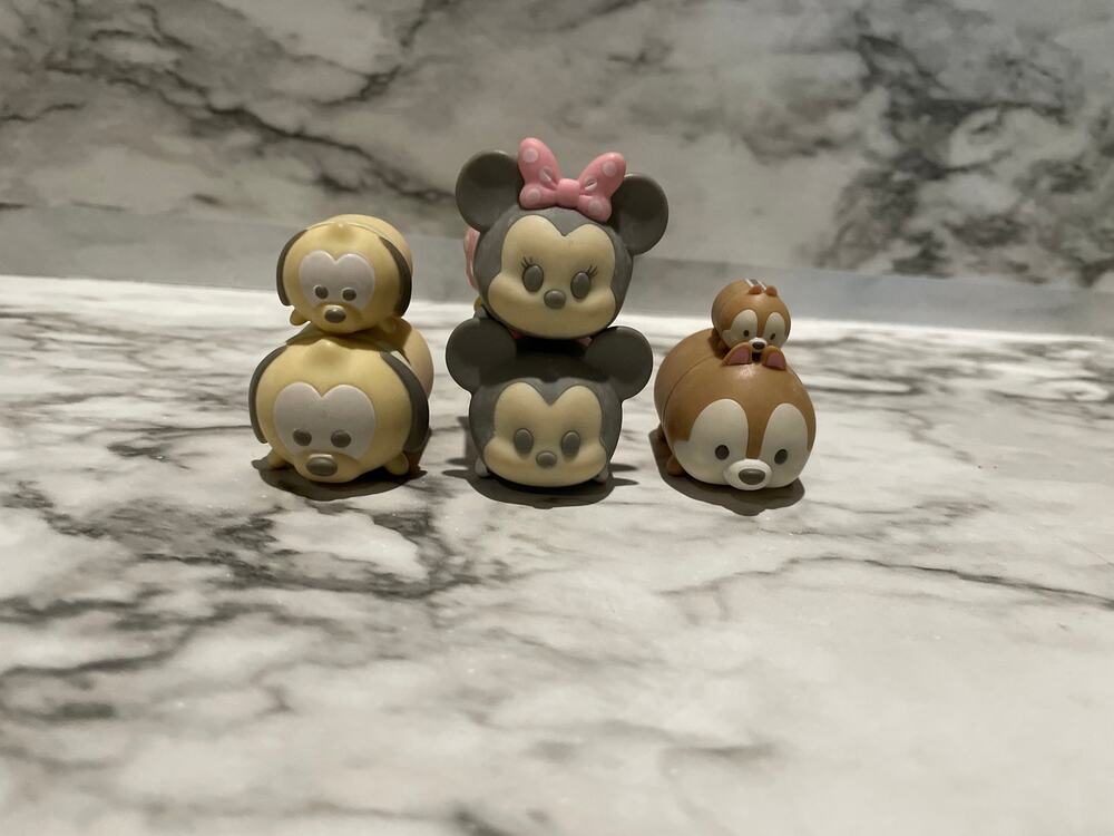 Disney tsum tsum mickey pastel figures